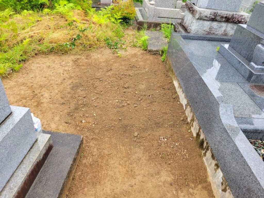 墓じまい後